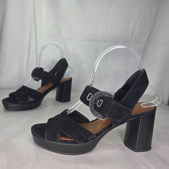 NWT Donald Pliner Women's Kayta Block Heel Platform Sandals - Picture 1 of 8
